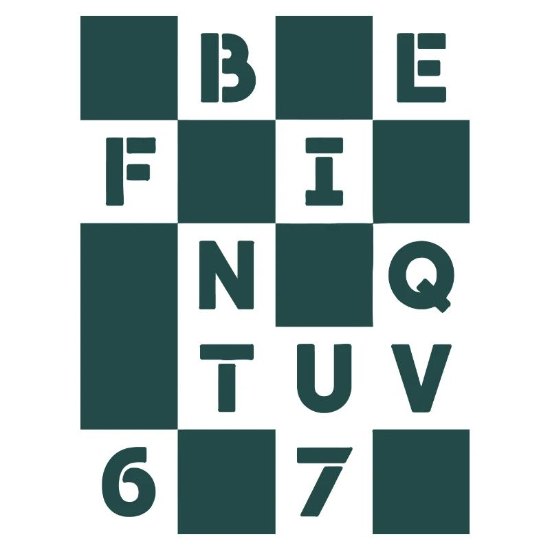 Lettres à grille de chiffrement