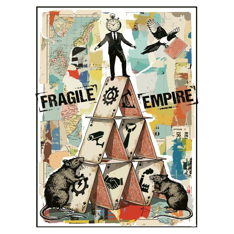 Fragile Empire Kartenhaus Systemkritik
