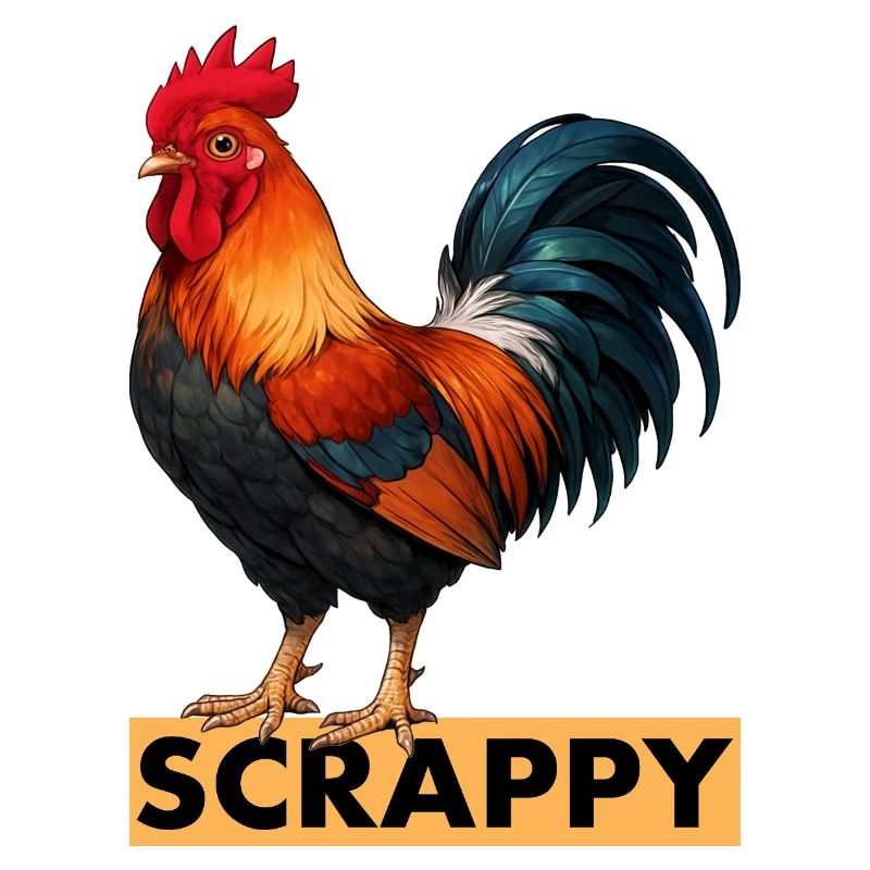 Communauté de jeu drôle de Scrappy Rooster Speranza