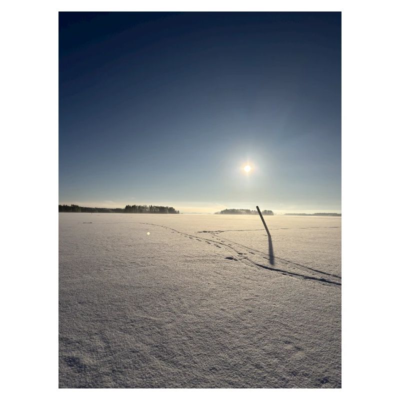 Matin d’hiver sur le lac Saimaa