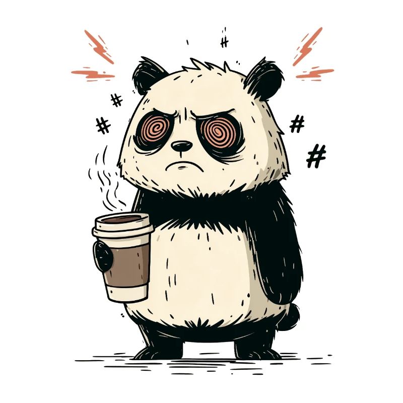 Panda Stress du Café