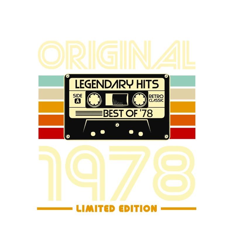 Original 1978 Limited Retro Cassette