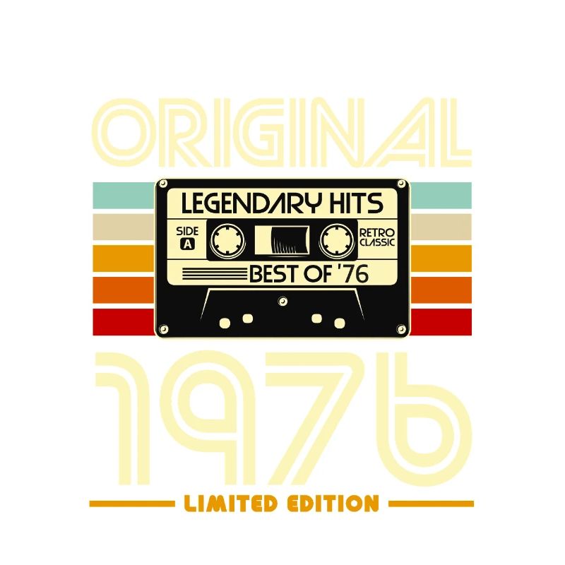 Original 1976 Retro Cassette