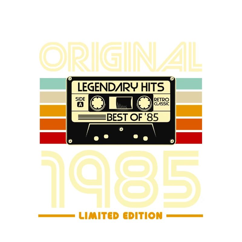 1985 Cassette Retro Légende Hits