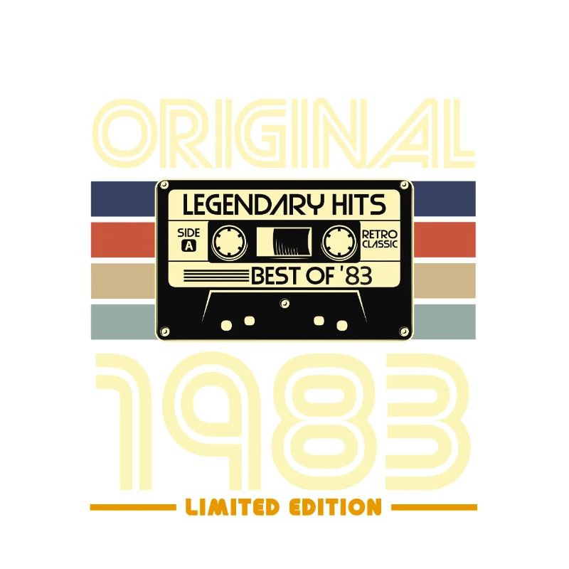 Original 1983 Retro Cassette