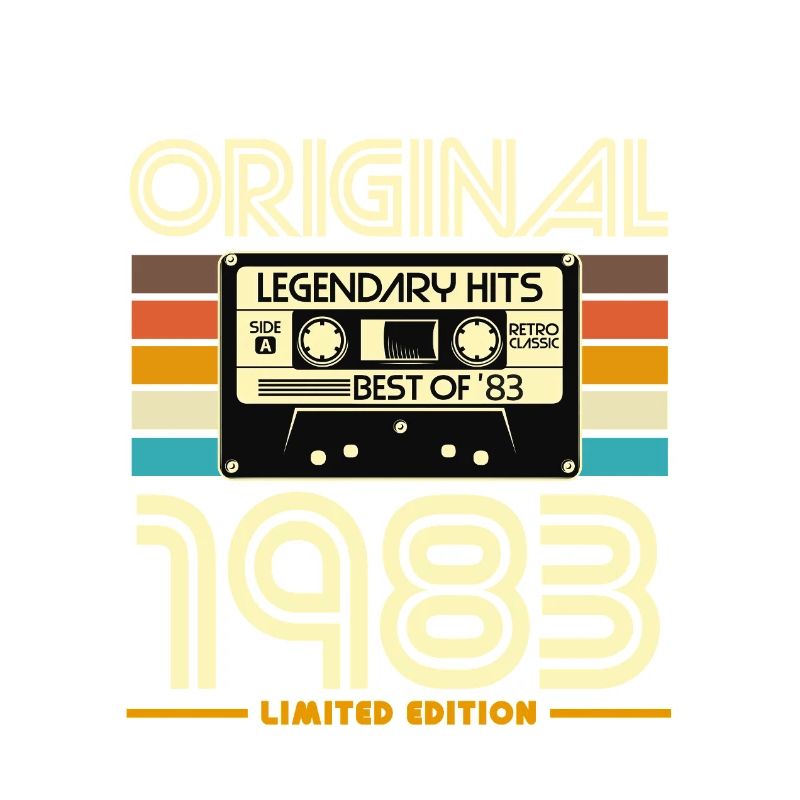 Original 1983 Retro Cassette