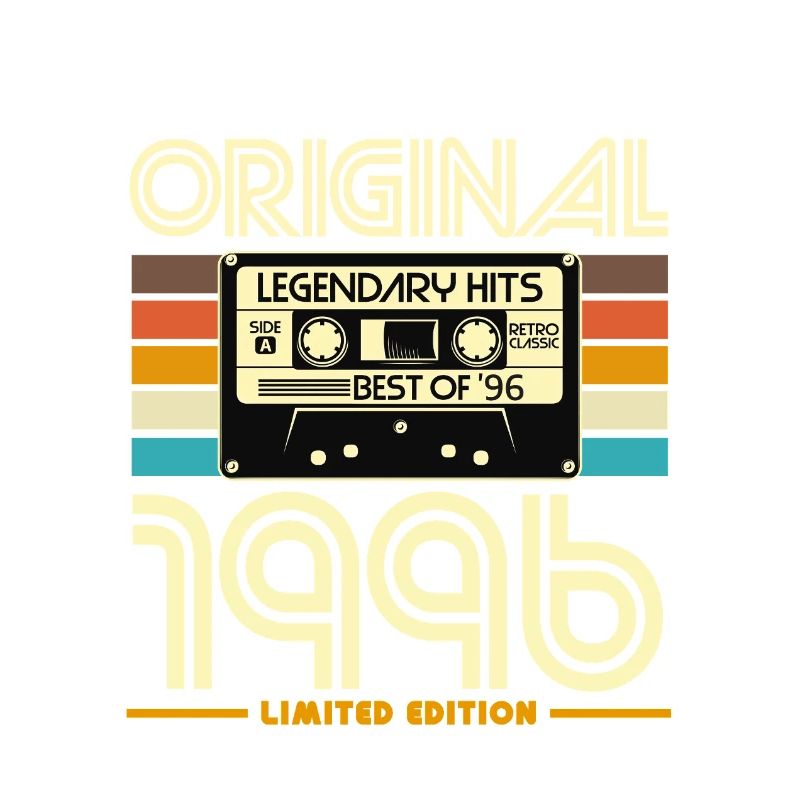 Original 1996 Cassette Retro