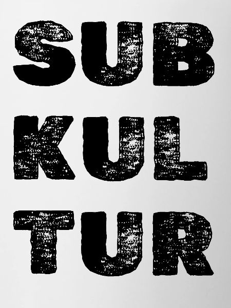 SUBKULTUR Logo – Minimal Techno Identity