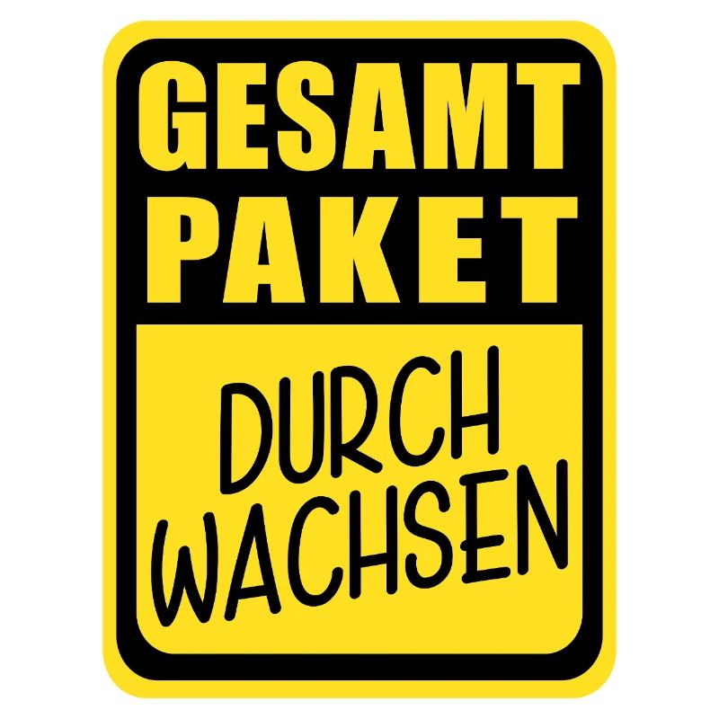 Lustiges Gesamtpaket Durchwachsen