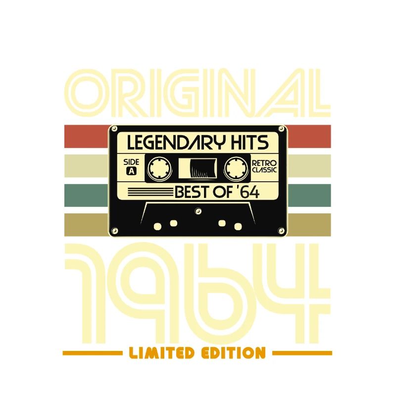 Original 1964 Cassette Retro Tee