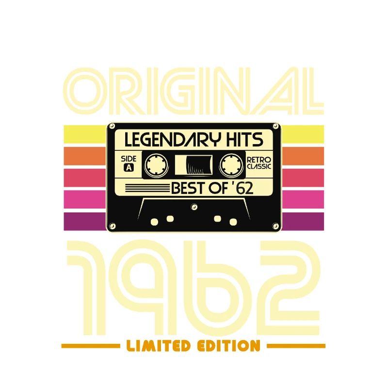 Original 1962 Cassette Retro