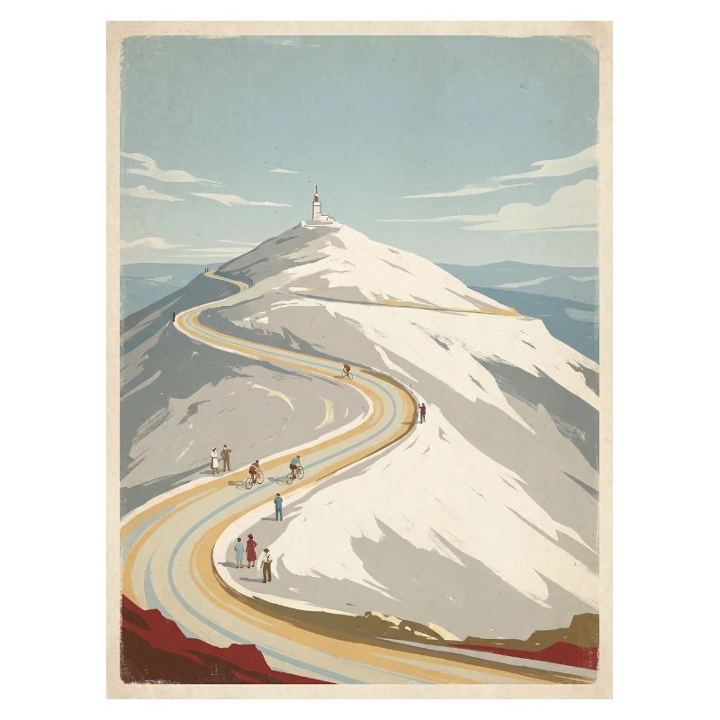 Ventoux Summit Road — Souvenir du cyclisme