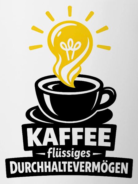 Kaffee Durchhaltevermögen Logo