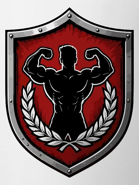 Power Shield Muscle Power Emblem