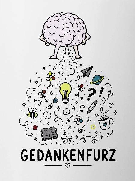 Gedankenfunken im Gehirn