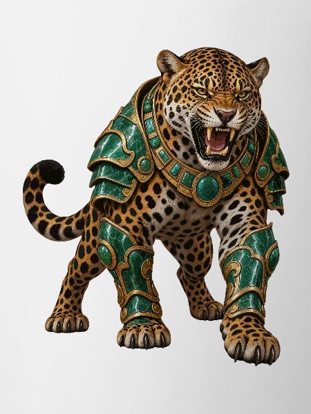 Jaguargolem in Smaragdrüstung