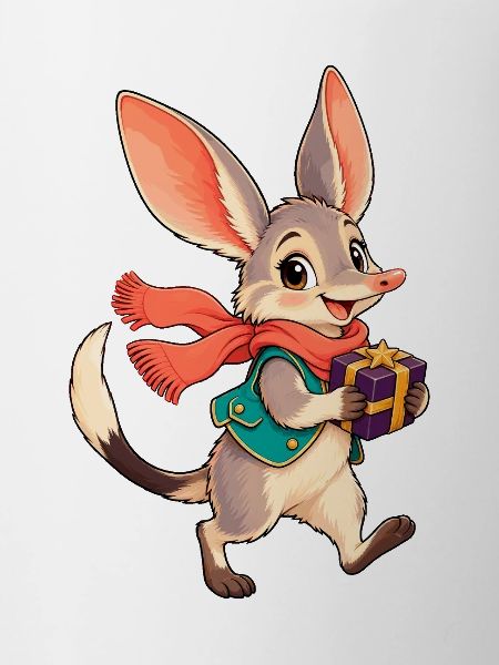 Hoppelhase mit Geschenkzauber