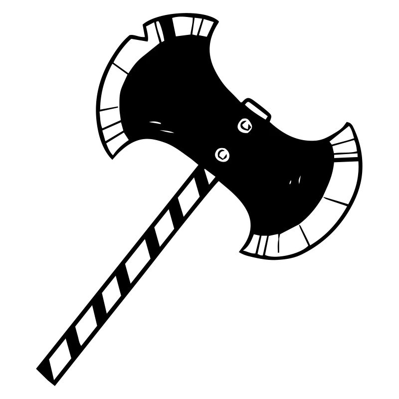 Double Bladed Axe (fighter / barbarian)