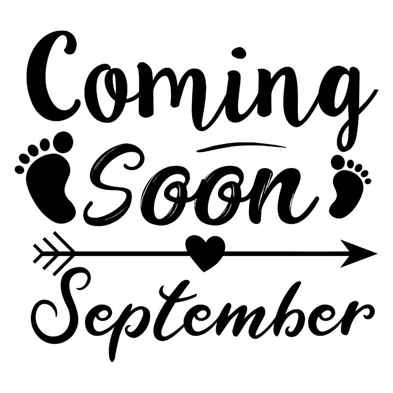 bébé arrive bientôt septembre