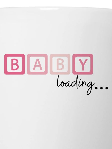 Baby loading… Aufdruck