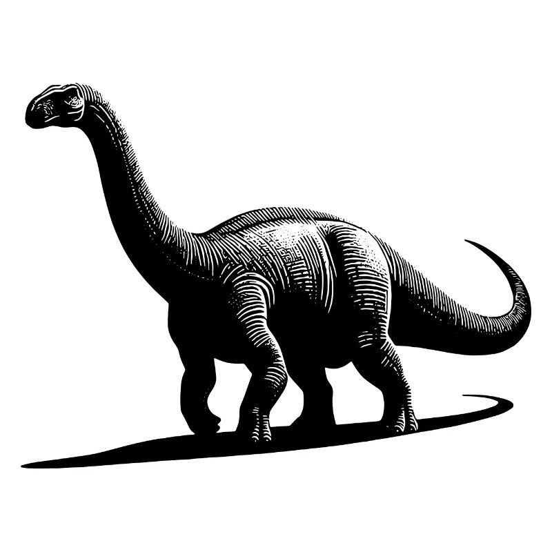 Riesiger Dino Brachiosaurus Dinosaurier