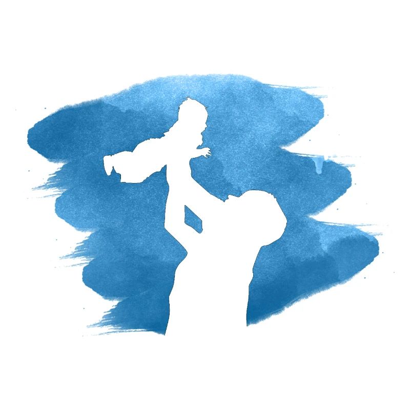 Vater und Tochter