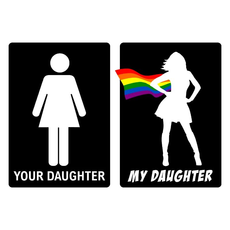 Fille lesbienne Mère Père LGBT Lesbienne CSD