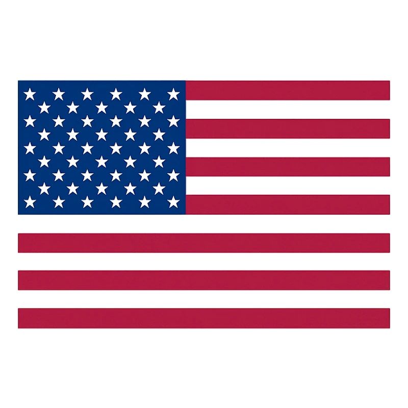Dark Red American Flag