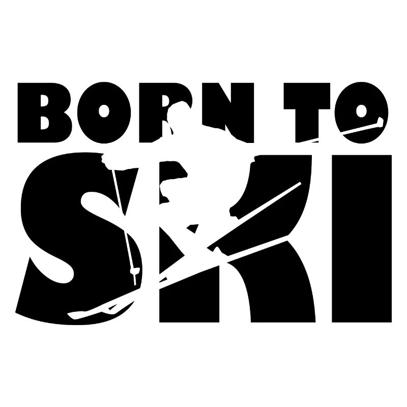 Né pour skier