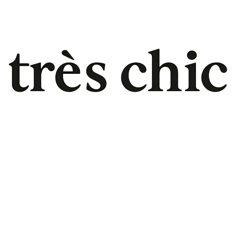 Très chic. Empreinte