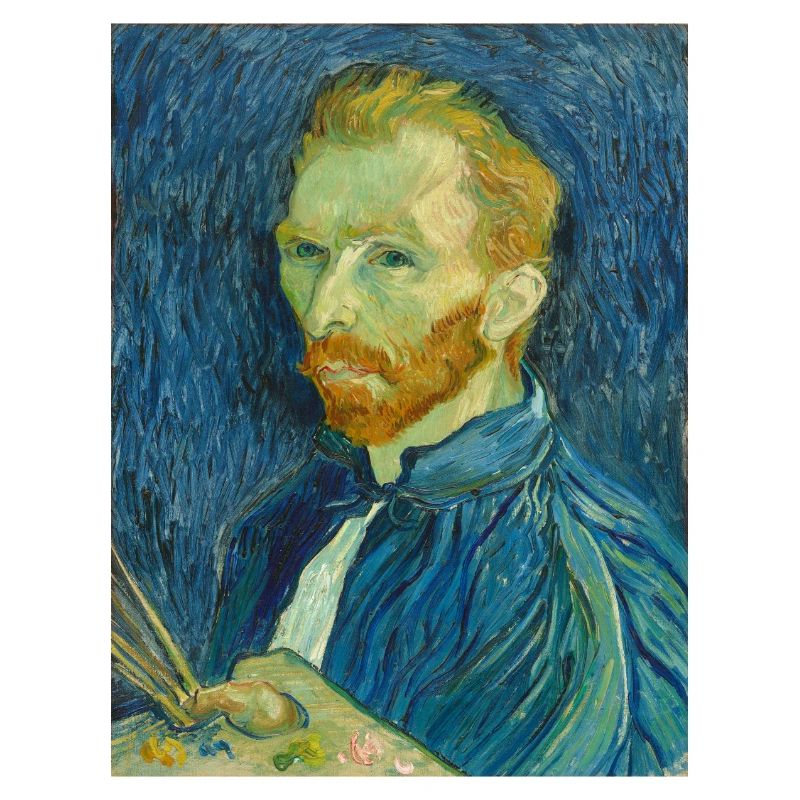 Vincent van Gogh - Selbstbildnis. 1889.