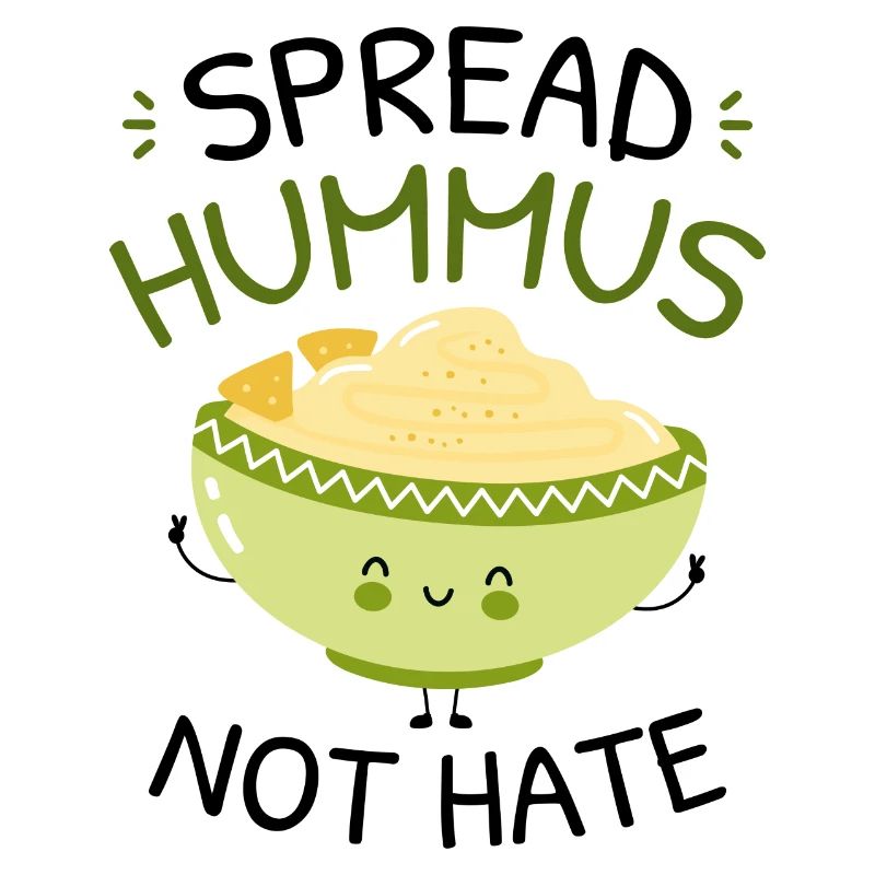 Répandre Hummus Pas de haine