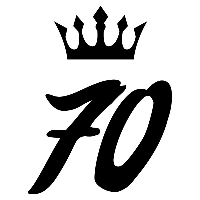 70 Couronne de numéros