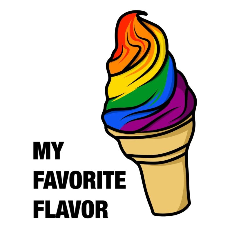 Type de crème glacée LGBTQ+ préféré