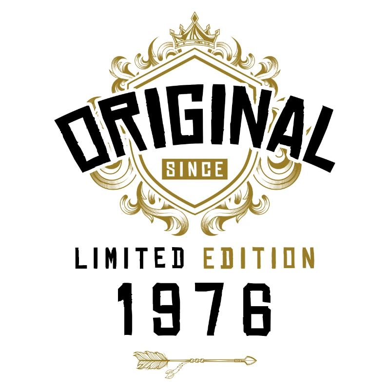 1976 limited edition Geburtstag