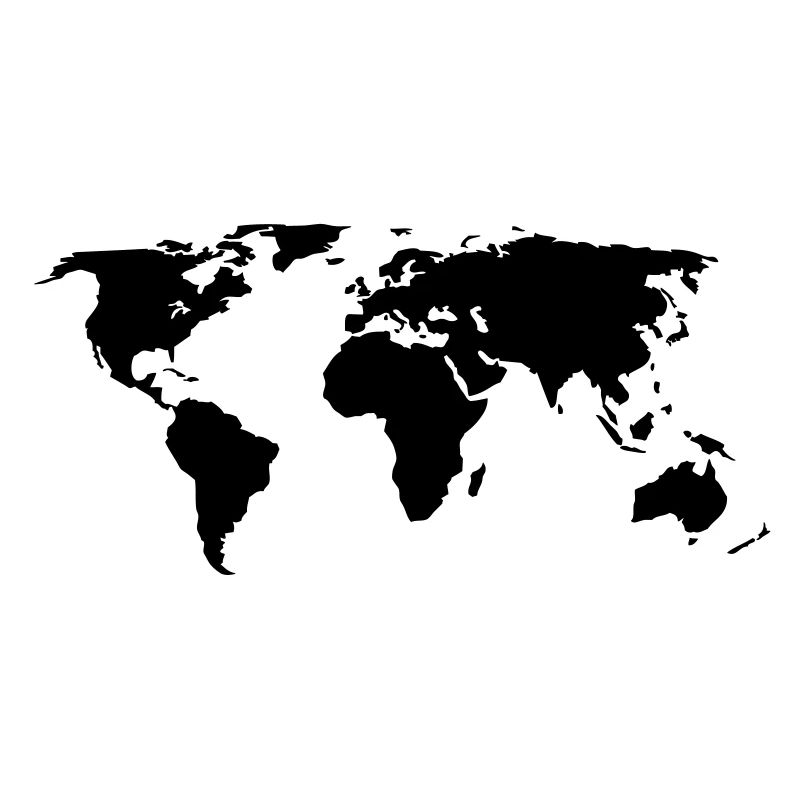 world map