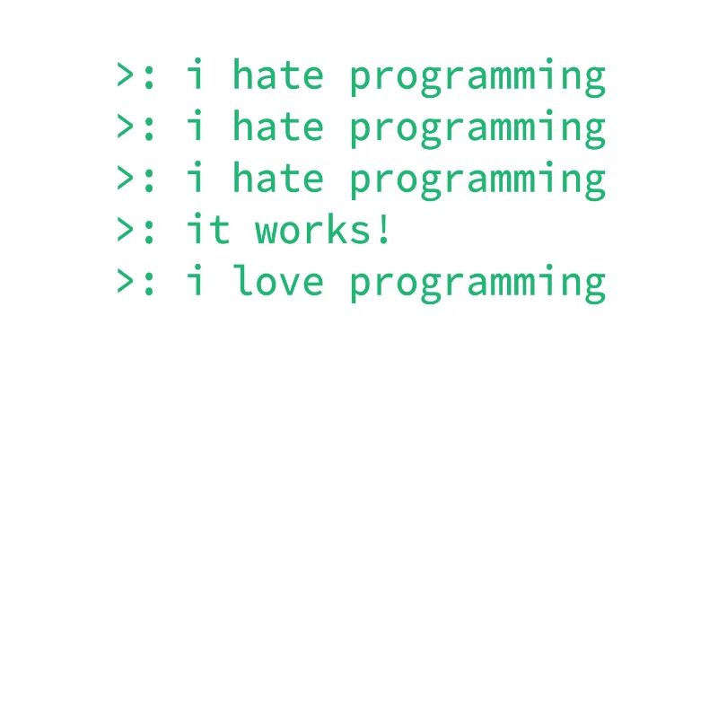 Programmierer Coden Hass Nerd Geek lustig Geschenk