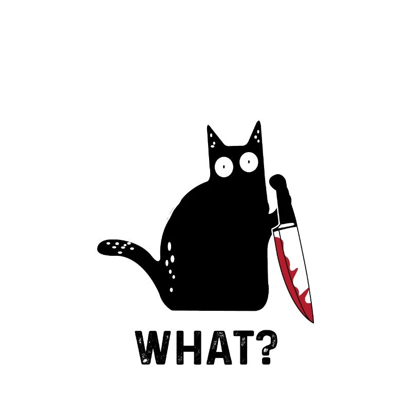 Chat tueur drôle Quoi