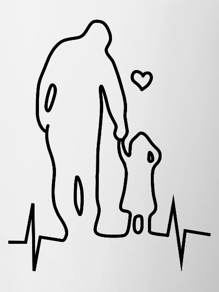 Father daughter heartbeat