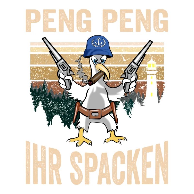 Moinsen Moin Peng Peng ihr Spacken Moin Möwe Digga