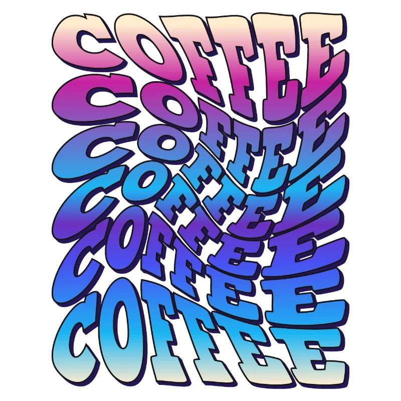 Coffee - Retro Coffee Lover Saying