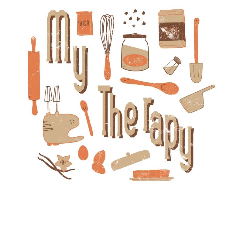 My Therapy Baking Design Für Bäcker Oder Backfans