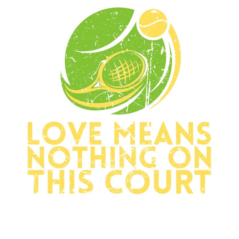 Love means nothing on this square design for