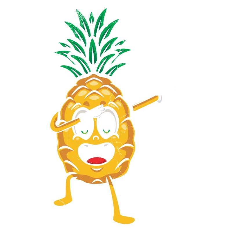 Dabbing pineapple design For beach lovers