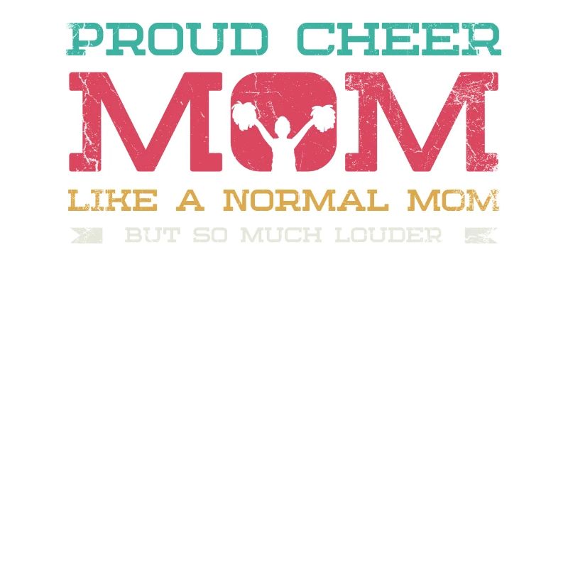 Stolze Cheer Mom Wie Eine Normale Mutter Für