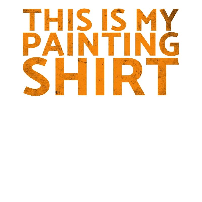 Ceci est ma conception de décorateur de chemise de peinture pour