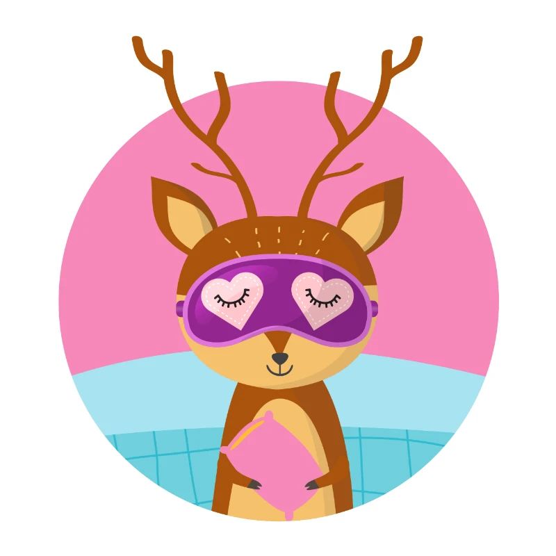 Fête des cerfs et pyjamas
