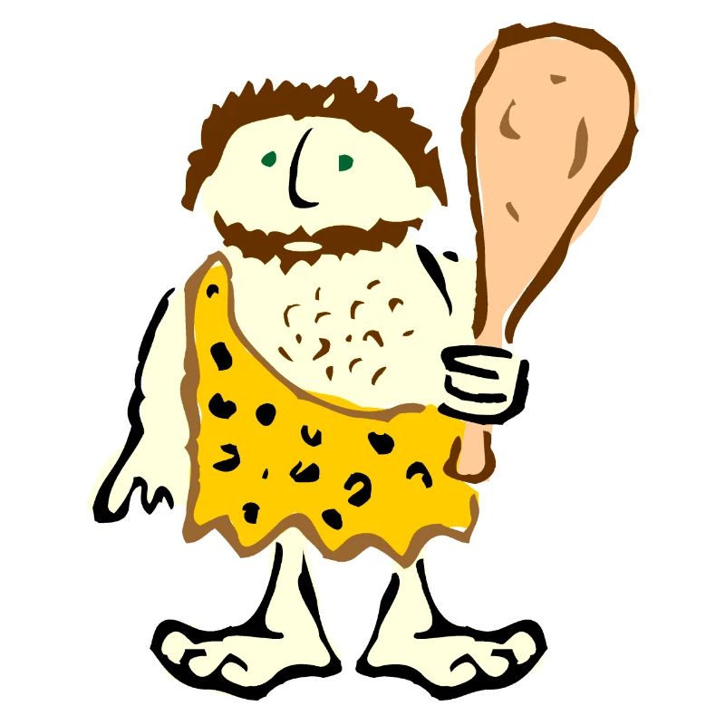 Caveman With Club