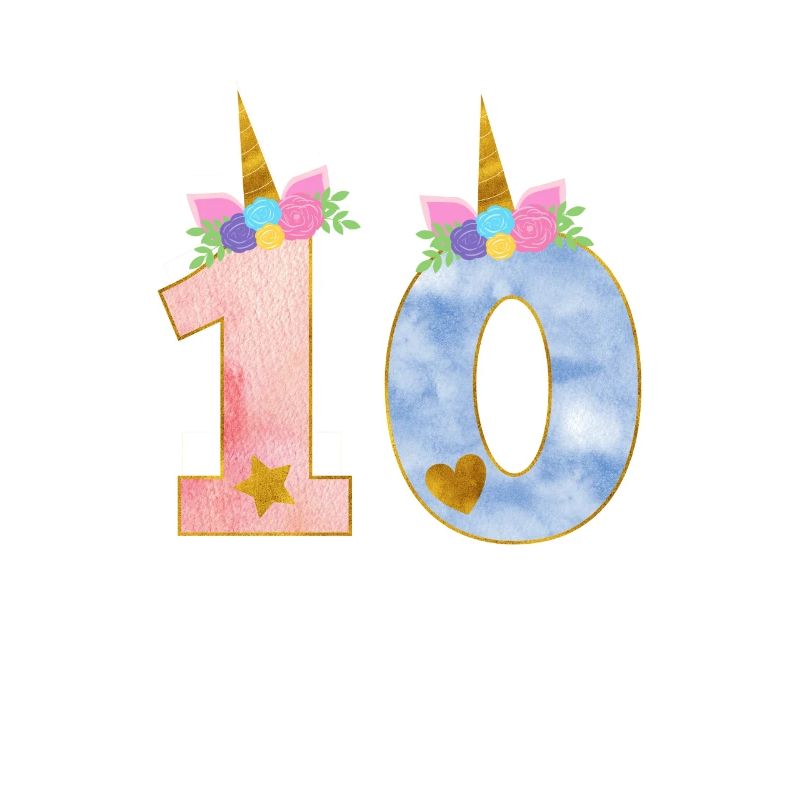 10. Geburtstag Einhorn 10 Jahre Mädchen Geschenk