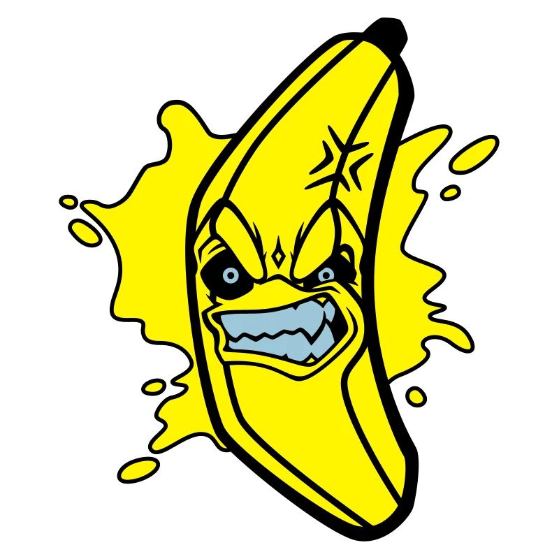 Angry banana